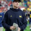 Michigan Wolverines Jim Harbaugh Black Hoodie