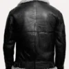 B3 Bomber Black Fur Pilot Leather Jacket