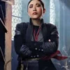 Jumanji The Next Level Awkwafina Coat Black