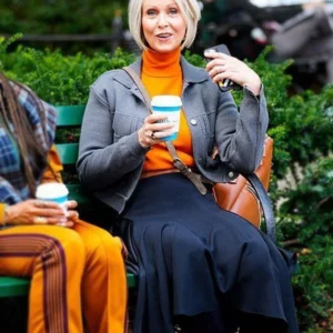 Sex And The City Reboot Cynthia Nixon Jacket