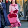 The Marvelous Mrs. Maisel S05 Rachel Brosnahan Pink Coat