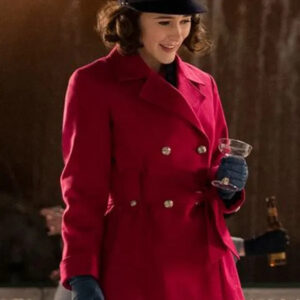 The Marvelous Mrs. Maisel Miriam Red Belted Coat
