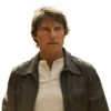 Tom Cruise Mission Impossible The Final Reckoning Brown Leather Jacket