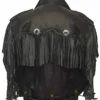 Money Heist Nairobi Fringe Leather Jacket - Image 2
