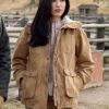 Monica Dutton Yellowstone Fur Collar Jacket