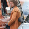 Paint 2023 Owen Wilson Leather Blazer