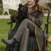 Mr. Malcolms List Oliver Jackson-Cohen Trench Coat With Shearling Trim