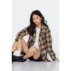 Murder In A Small Town Kristin Kreuk Plaid Blazer - Image 6