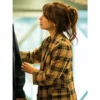 Murder In A Small Town Kristin Kreuk Plaid Blazer - Image 5