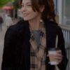 Murder In A Small Town Kristin Kreuk Black Coat