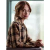 Murder In A Small Town Kristin Kreuk Plaid Blazer - Image 2