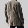 Murder in a Small Town Karl Alberg Green Suede Jacket