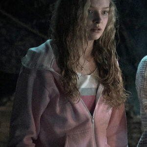 My Best Friends Exorcism Gretchen Pink Jacket