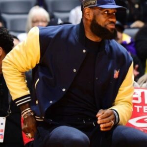 NBA 2023 LeBron James Varsity Jacket