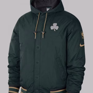 NBA Boston Celtics Bomber Hooded