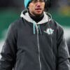Mike McDaniels Miami Dolphins Sideline Bomber Jacket - Image 4