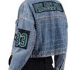 Philadelphia Eagles Studded Denim Jacket