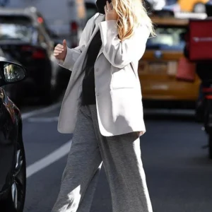 Jennifer Lawrence Oversized Blazer