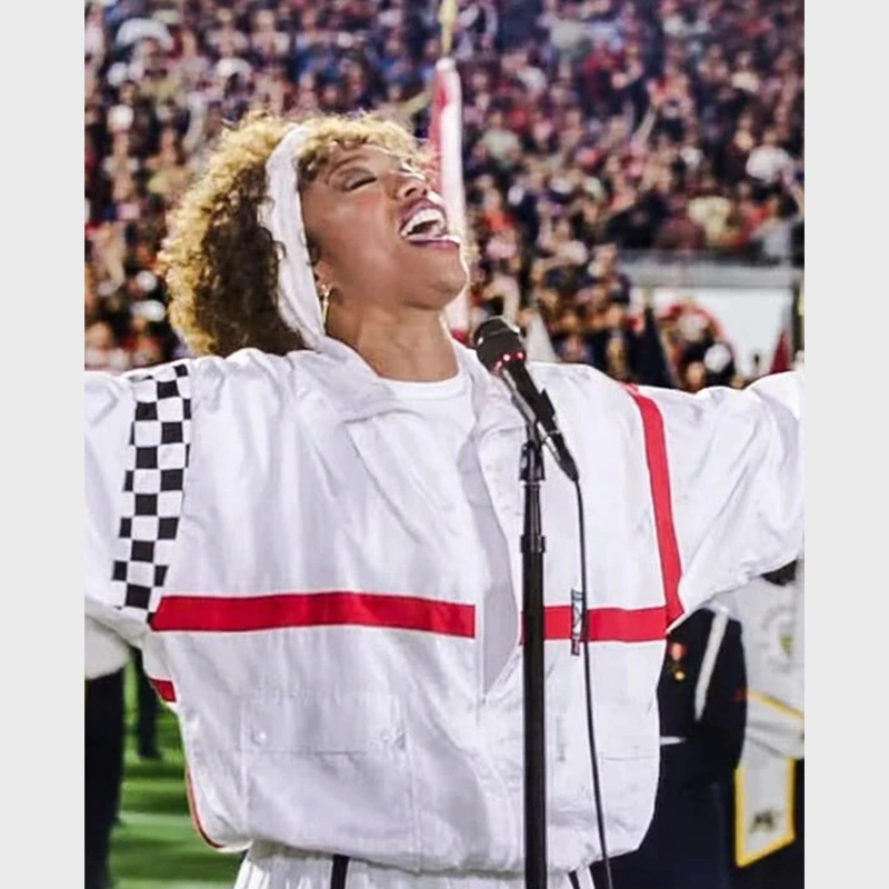 I Wanna Dance With Somebody Naomi Ackie Tracksuit