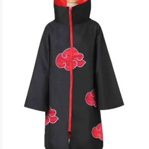 Naruto Akatsuki Cloak Black