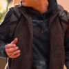 Never Have I Ever S03 Ben Gross Shearling Vest