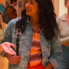 Never Have I Ever S03 Devi Vishwakumar Denim Jacket