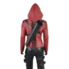 Red Leather Arrow 3 Arsenal Roy Harper Jacket