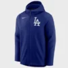 Nike Royal Los Angeles Dodgers Authentic Collection Full-Zip Hoodie Jacket