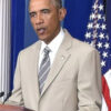 Barack Obama Tan Suit - Image 2