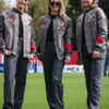 Off White Ac Milan Grey Varsity Jacket
