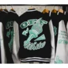 WNBA Off White x New York Liberty Varsity Jacket - Image 8