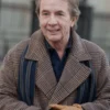 Only Murders In the Building S02 Oliver Putnam Plaid Coat
