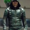 Green Arrow Oliver Queen Leather Jacket