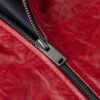 Oliver Red Aviator Cafe Racer Leather Jacket