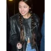 Olivia Rodrigo High School Musical Black Leather Jacket