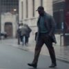 Omar Sy Arsene Lupin Grey Coat - Image 3