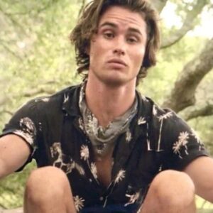 Outer Banks Horse And Palm Print Shirt
