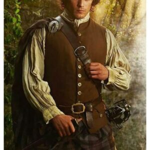 Outlander Jamie Fraser Brown Vest