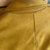 Women's Yellow Suede Leather Jacket - Image 2