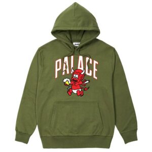 Palace Temptation Deep Green Hoodie
