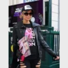 Paris Hilton Infinite Icon Leather Jacket