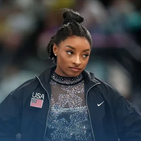 Paris 2024 Olympics Simone Biles Team USA Track Jacket - Image 4