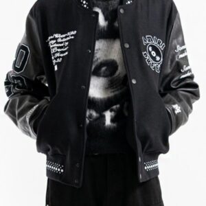 Patrick Mahomes Amiri Black Bomber Jacket