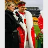 Patrick Mahomes Red Christmas Coat