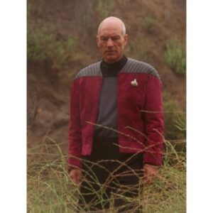 Captain Picard Star Trek Next Generation Red Jacket