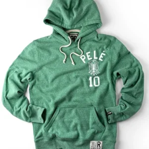 Pel' Brasil 10 Green Hoodie