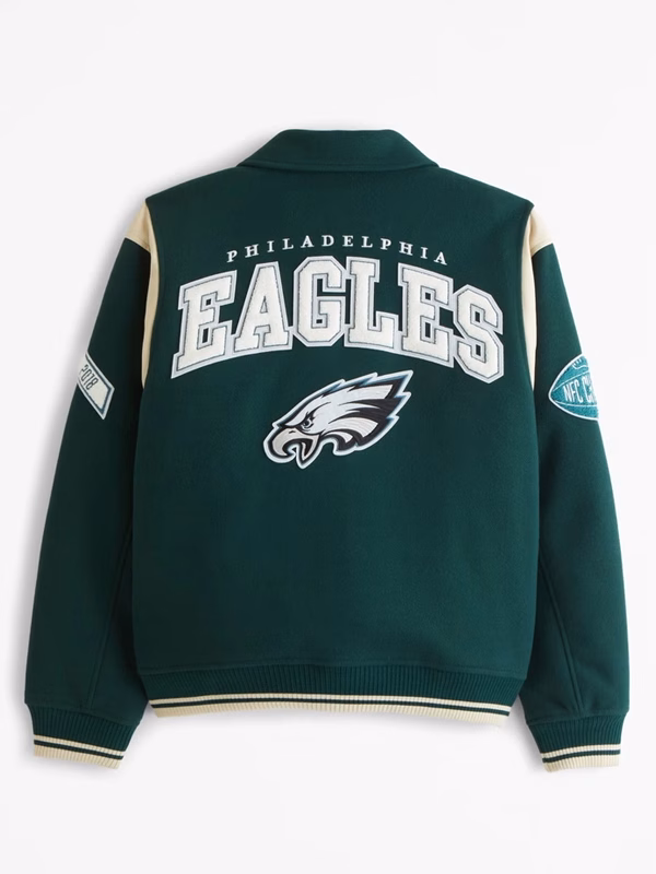 Philadelphia Eagles Varsity Bomber Jacket