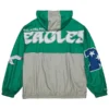 Philadelphia Eagles Team OG Anorak Half-Zip Windbreaker Jacket