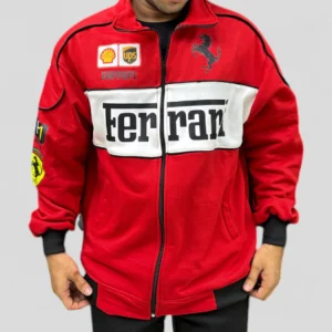 Red Ferrari Racing Jacket
