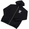 Plus44 Soldier Racer Black Zip-Up Hoodie